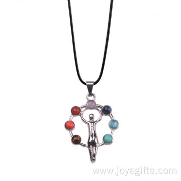 Charm Buddha Yoga Meditation Chakra Sterling Silver Pendant Gifts